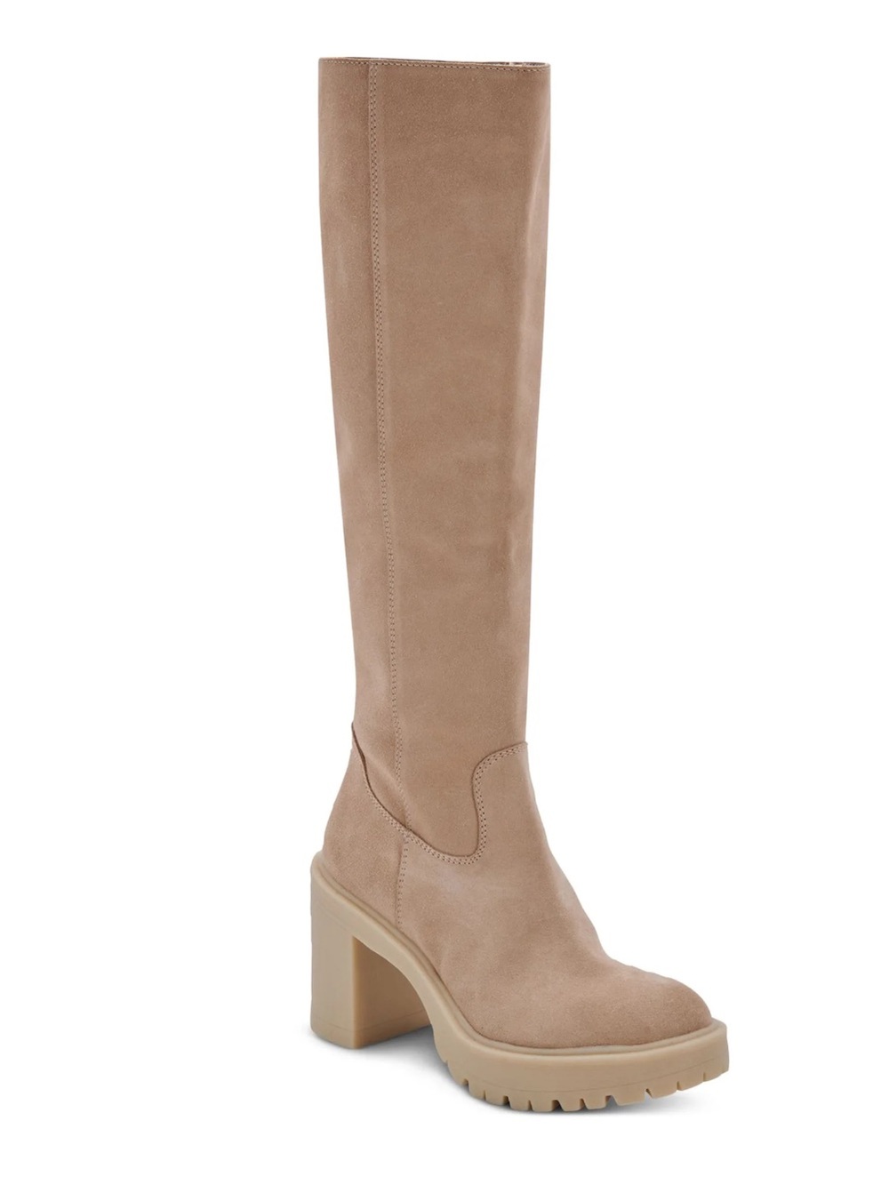 NWOB Dolce Vita Corry H2O knee-high boots in Dune Suede Size 8